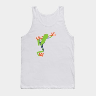 Green Tree Frog Tank Top